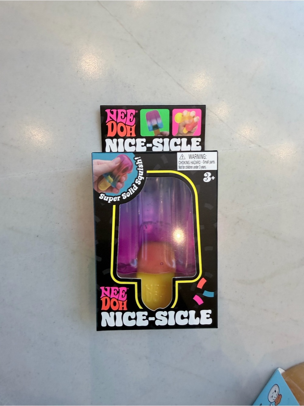 NWT Limited Edition Needoh Nice-Sicle Brand New! Purple and Blue